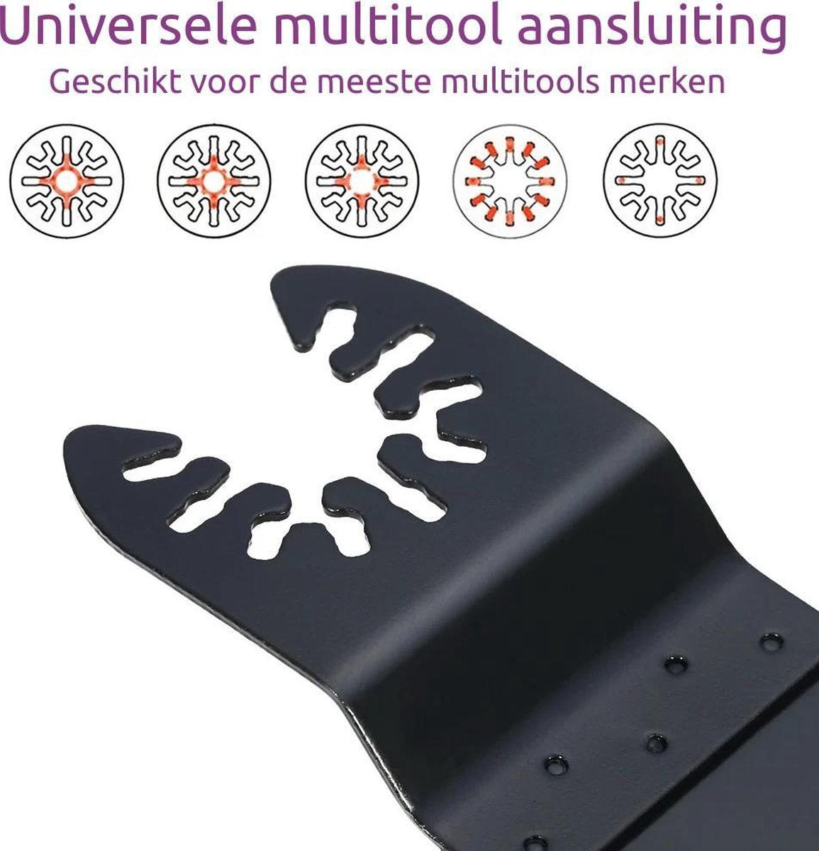 Universeel multitool zaagblad - invalzaagblad 32 x 40 - Hout - 3 stuks