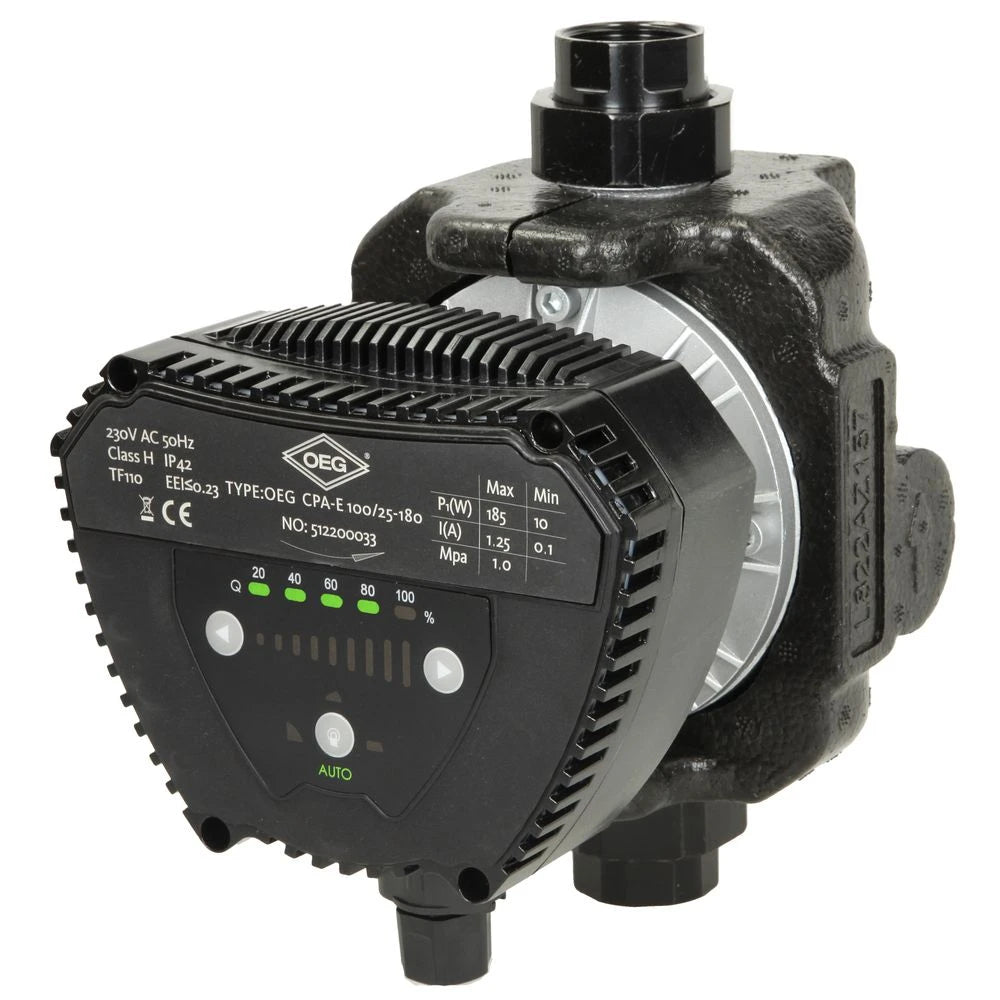 Silvertec Energiezuinige Circulatiepomp 10m opvoerhoogte(CV pomp)