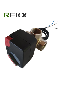 Rekx VVC1 Driewegklep 1" 230v voor Warmtepomp of Cv systeem
