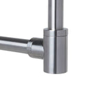 Sento Stainless verkorte RVS Sifon SES105 – RVS316 – Vloerafvoerbuis