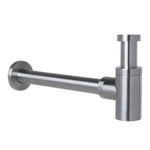 Sento Stainless verkorte RVS Sifon SES104 – RVS316 – Muurafvoerbuis