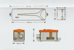 Rekx Sereni mini 180 - Condenspomp voor airconditioning - Inbouw - Condensaatpomp - wit - Condensafvoerpomp