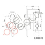 Beldeaux RVS Inbouw Badset Mengkraan – RVS316 – BLBM2610