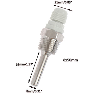 Dompelbuis - RVS - 1/2" Voor boiler en Buffer