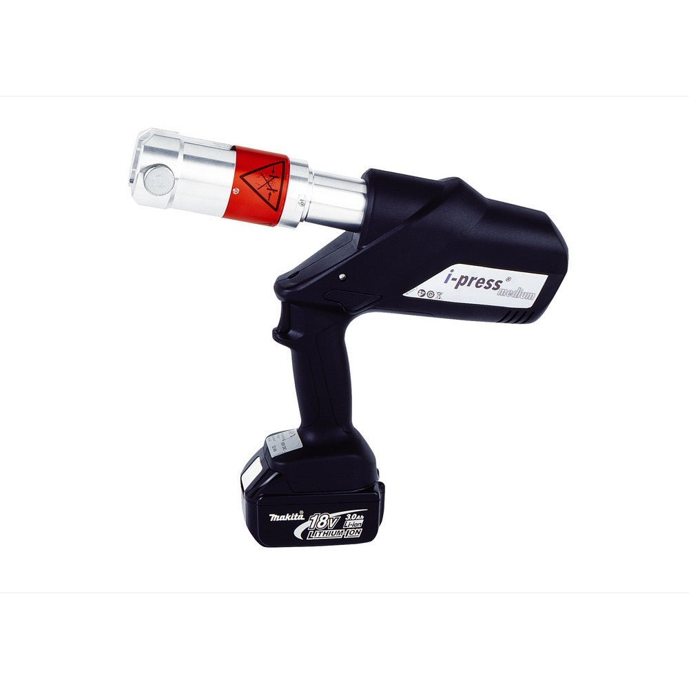Henco I-Press Accu Persmachine + acculader en opbergkoffer zonder bekken persbereik t/m 63mm