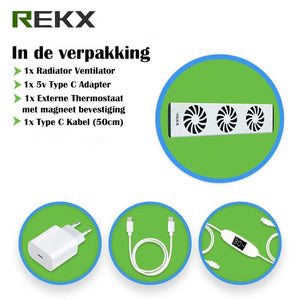 Rekx Thermofan radiator ventilator