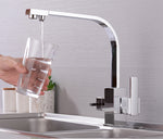 3in1 Healthy water keukenkraan Flat chroom