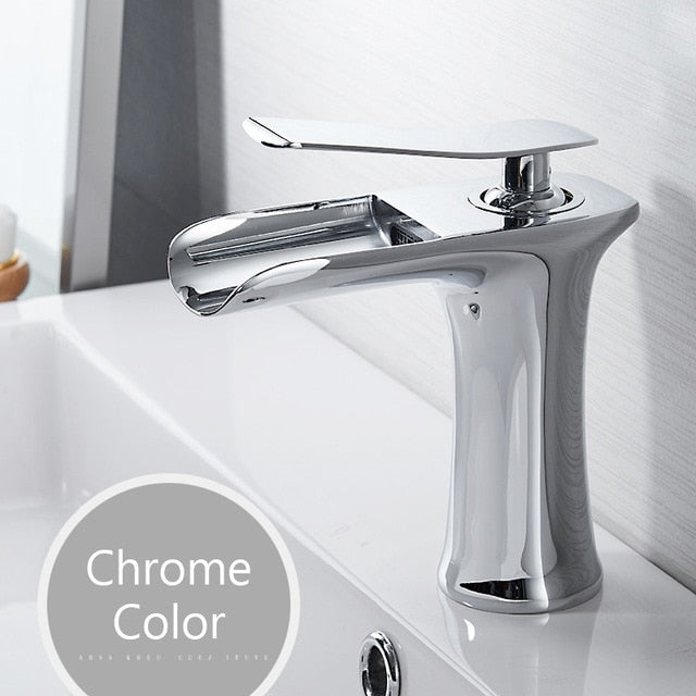 Wan Waterval Multicolor Wastafelkraan