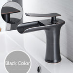 Wan Waterval Multicolor Wastafelkraan zwart