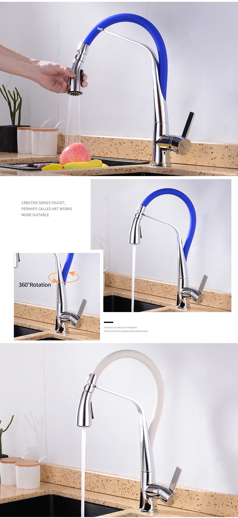 Pull-out | Pull-down keukenkraan 