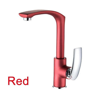 Kala Combicolor Curve keukenkraan rood
