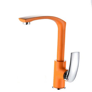 Kala Combicolor Curve keukenkraan Oranje
